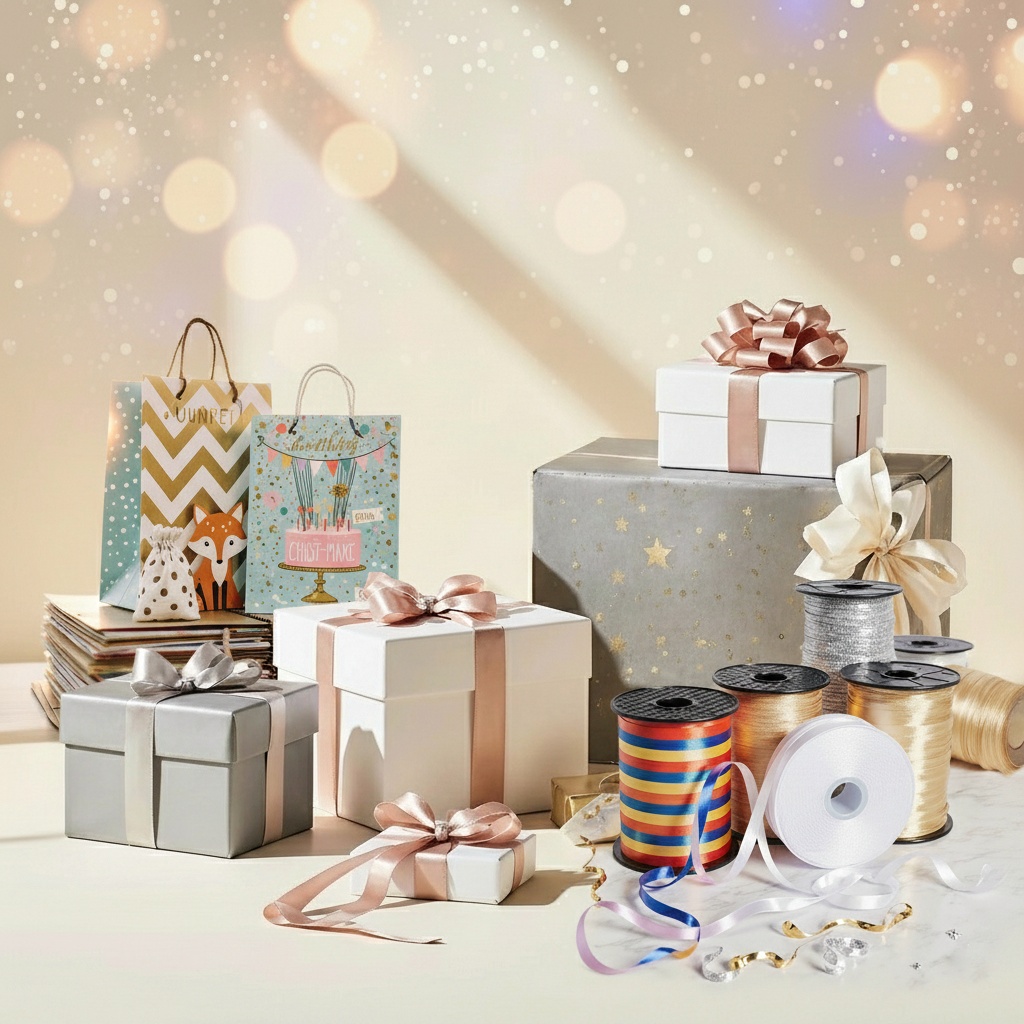 Товары для упаковки подарков Товары для упаковки подарков